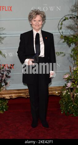 Foto Muss Gutgeschrieben Werden ©Alpha Press 078237 08/10/2022 Imelda Staunton The Crown Season 5 Fünf Premiere In London Stockfoto
