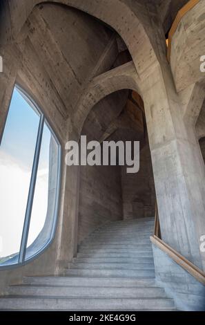 Das Goetheanum, Dornach, Solothurn, Schweiz, entworfen von Rudolf Steiner für die Anthroposophische Gesellschaft Stockfoto