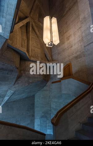 Das Goetheanum, Dornach, Solothurn, Schweiz, entworfen von Rudolf Steiner für die Anthroposophische Gesellschaft Stockfoto