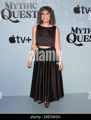 09. November 2022 - Los Angeles, Kalifornien - Ashly Burch. Apple TV+ Comedy â € œMythic Questâ (Kreditbild: © Billy Bennight/AdMedia via ZUMA Press Wire) Stockfoto