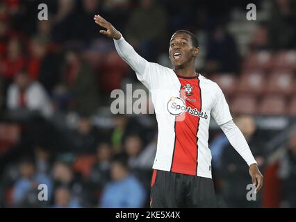 Southampton, England, 9.. November 2022. Ibrahima Diallo aus Southampton während des Carabao Cup-Spiels im St. Mary's Stadium, Southampton. Bildnachweis sollte lauten: Paul Terry / Sportimage Stockfoto