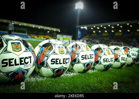 Beveren, Belgien, 10. November 2022, Illustration vor einem Fußballspiel zwischen SK Beveren (1B) und dem Royal Antwerp FC, Donnerstag, 10. November 2022 in Beveren, im Finale des Croky Cup Belgian Cup 1/16. BELGA FOTO DAVID PINTENS Stockfoto