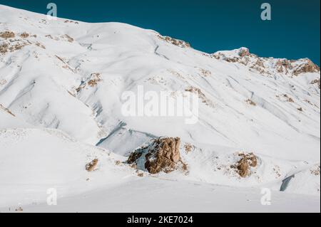 Colle della Maddalena, Oberes Stura-Tal, Cuneo, Piemont, Italien Stockfoto