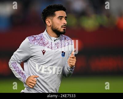 TRABZON NACI Unuvar von Trabzonspor WIE beim UEFA Europa League Group