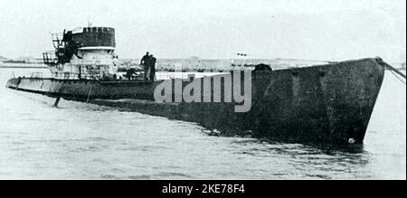 U-530, U-Boot vom Typ IXC/40 der Kriegsmarine im Zweiten Weltkrieg Stockfoto