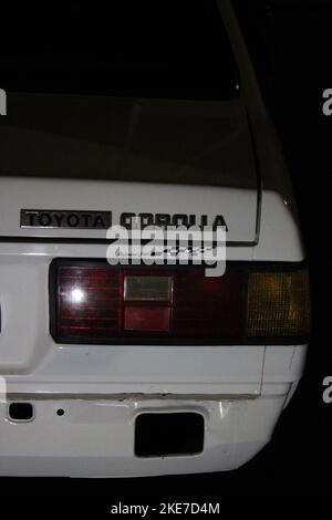 80s Toyota Corolla Stockfoto