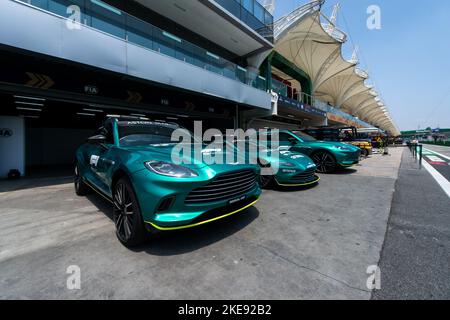 SP - Sao Paulo - 11/10/2022 - FORMEL 1 GP BRASILIEN 2022, FORMEL 1 LANDUNGEN IN SAO PAULO - F1 Unterstützungsautos. Foto: Duda bairros/AGIF/Sipa USA Stockfoto