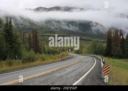 Cooper Landing in Alaska Stockfoto