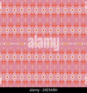 Schöne Ausschnitt Stickerei. Geometrische ethnische orientalische Muster traditionell auf schwarzem Hintergrund. Azteken-Stil, abstrakt, illustration.design für Textur, f Stockfoto
