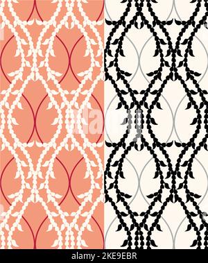 Madhubani, kalamkari, chinz, kani, Abstract, shirting Design, Ajrakh Muster, Ikat, Block Print , Batikdruck , Hintergrund Digitaldruck Textil pa Stock Vektor