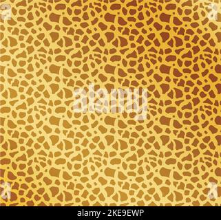 Leopardendruck. Nahtloses Vektormuster. Nahtlose schöne abstrakte Aquarell Tiger Print-Muster auf einer Textur Stoff Hintergrund. Stock Vektor