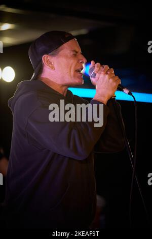 US-Legenden Ugly Kid Joe, live im Hard Rock Hell XV, November 2022, Fotos von John Lambeth. Stockfoto