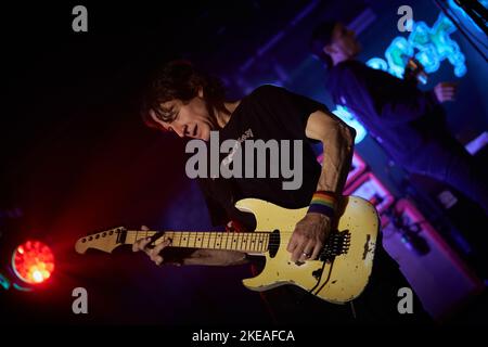 US-Legenden Ugly Kid Joe, live im Hard Rock Hell XV, November 2022, Fotos von John Lambeth. Stockfoto