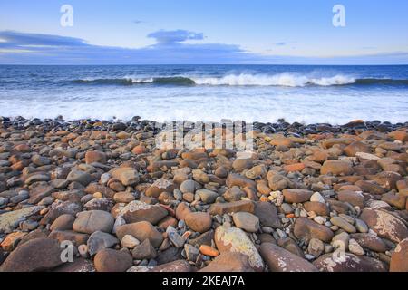 Embleton Bay, Strand in Northumberland, Vereinigtes Königreich, England Stockfoto