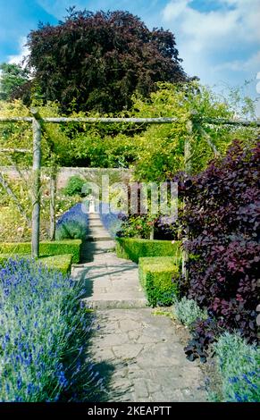 Polesden Lacey in Surrey. A National Trust Property, gedreht im Jahr 1990s. Stockfoto