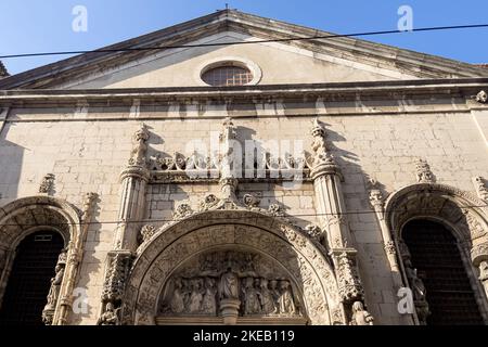 Kirche Nossa Senhora da Conceicao Stockfoto