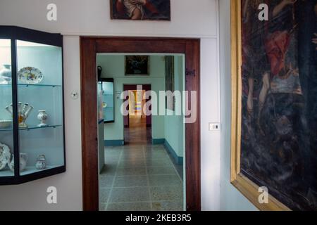 Das 'Herzogspalast'-Museum in Urbania (Marken, Italien), Urbania, Pesaro Urbino, Marken, Italien, Europa Stockfoto