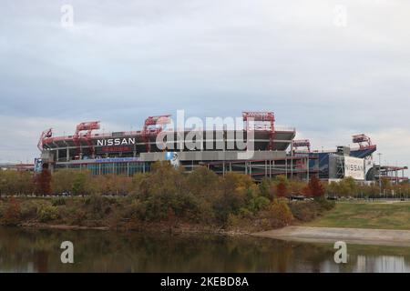 Nissan Stadium in Nashville, Heimstadion der Nashville Titans Stockfoto