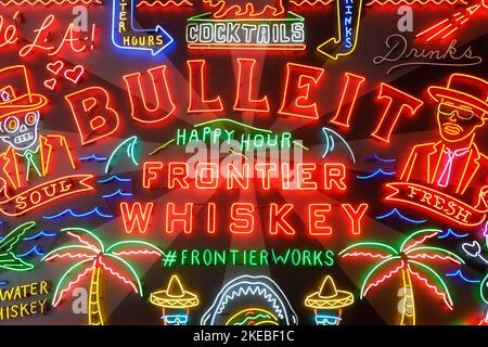 Der Grand Central Market im Zentrum von Los Angeles ist der älteste und größte öffentliche Markt der Stadt Stockfoto