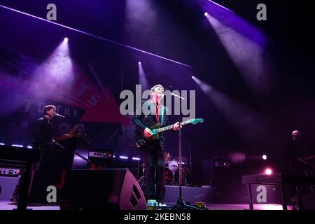 Fotografien von Franz Ferdinand, der am 10.. November 2022 im OVO Hydro in Glasgow auftrat Stockfoto