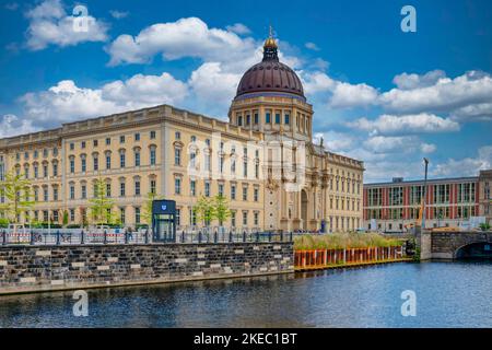 Das Humboldt Forum, Museumsviertel, Berlin, Deutschland, Europa Stockfoto