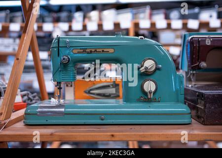 DDR-Museum in Dragen auf der Insel Usedom in Mecklenburg-Vorpommern. Stockfoto