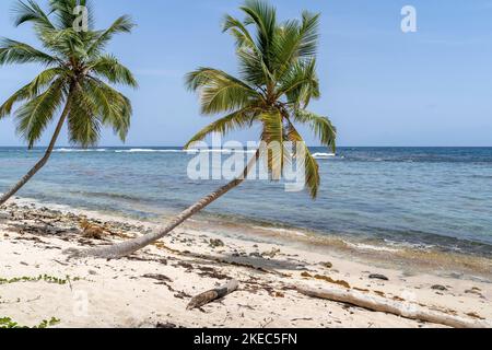 Nordamerika, Karibik, Großantillen, Hispaniola Island, Dominikanische Republik, Sama, Las Galleras, Cabo Sama, Playa Frontón in Cabo Sama Stockfoto