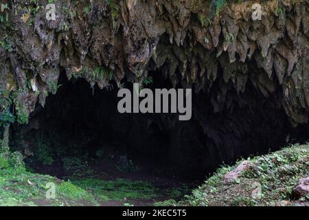 Nordamerika, Karibik, Großantillen, Hispaniola Island, Dominikanische Republik, Sama, Boulevard Turístico del at ntico, Panoramic Road Cave Stockfoto