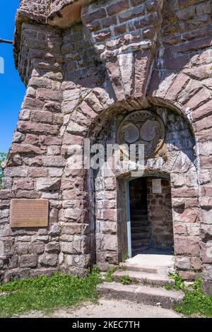 Europa, Deutschland, Süddeutschland, Baden-Württemberg, Schwarzwald, Friedrichsturm auf der Badener Höhe im Nordschwarzwald Stockfoto