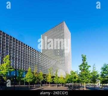 Esch-sur-Alzette (Esch-Uelzecht, Esch an der Alzette, Esch an der Alzig), Belval Campus der Universität Luxemburg Stockfoto