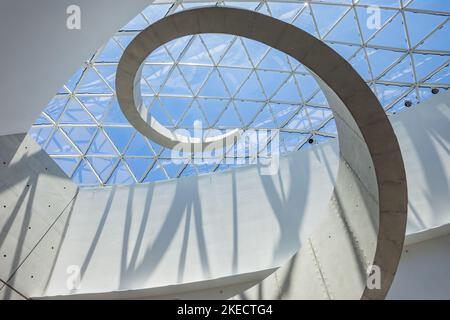 Innenraum des Salvador Dali Museums in St. Petersburg, Florida USA Stockfoto