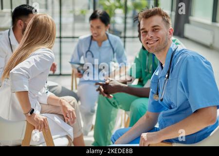 Sie von guter Gesundheit zu guter Gesundheit Stockfoto