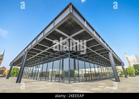 Neue Nationalgalerie, Potsdamer Straße, Mitte, Berlin, Deutschland Stockfoto