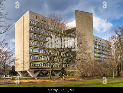 Berliner Hansaviertel-Architektur Oscar Niemeyer Stockfoto