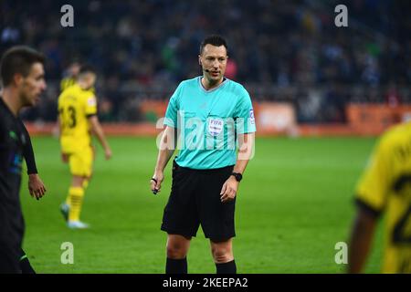 MÖNCHENGLADBACH, DEUTSCHLAND - 11. NOVEMBER 2022: Das Fußballspiel der Bundesliga Borussia Mönchengladbach gegen Borussia Dortmund Stockfoto