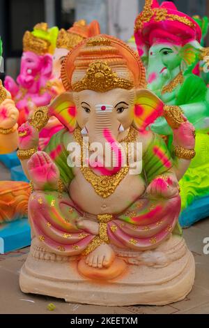 ganesh-Idol für den Verkauf auf der Straße Stockfoto