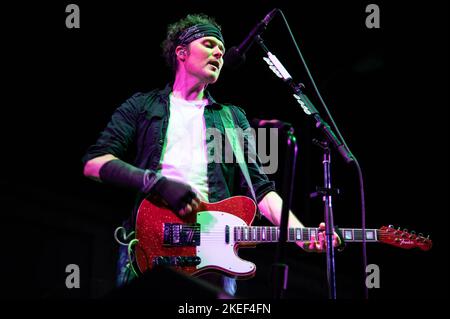 Glasgow, Schottland, Großbritannien. 11.. November 2022. Fotos der Fratellis, die am 11.. November 2022 im OVO Hydro in Glasgow auftrat Quelle: Glasgow Green at Winter Time/Alamy Live News Stockfoto