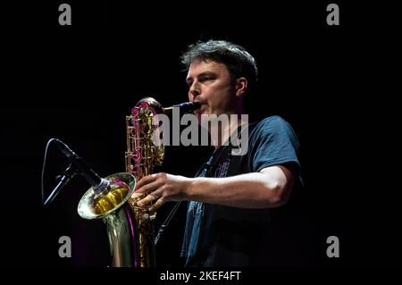 Glasgow, Schottland, Großbritannien. 11.. November 2022. Fotos der Fratellis, die am 11.. November 2022 im OVO Hydro in Glasgow auftrat Quelle: Glasgow Green at Winter Time/Alamy Live News Stockfoto