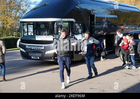 Stevenage am Samstag, den 12.. November 2022. Vor dem Sky Bet League 2-Spiel zwischen Stevenage und Hartlepool United im Lamex Stadium, Stevenage am Samstag, 12.. November 2022. (Kredit: John Cripps | MI Nachrichten) Kredit: MI Nachrichten & Sport /Alamy Live Nachrichten Stockfoto