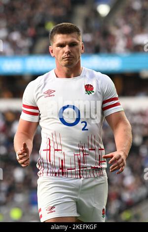 Twickenham Stadium, London, England. London, Großbritannien. 12.. November 2022; Twickenham Stadium, London, England: Autumn Series international Rugby England versus Japan; Owen Farrell of England Kredit: Action Plus Sports Images/Alamy Live News Kredit: Action Plus Sports Images/Alamy Live News Stockfoto