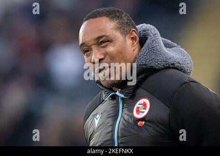 Paul Ince Manager von Reading während des Sky Bet Championship-Spiels Hull City gegen Reading im MKM Stadium, Hull, Großbritannien. 12.. November 2022. (Foto von James Heaton/News Images) in Hull, Großbritannien am 11/12/2022. (Foto von James Heaton/News Images/Sipa USA) Quelle: SIPA USA/Alamy Live News Stockfoto