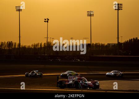 09 KUBICA Robert (pol), DELETRAZ Louis (SWI), COLOMBO Lorenzo (ita), Prema Orlen Team, Orca 07 - Gibson, Aktion während der 8 Stunden von Bahrain 2022, 6. Runde der FIA-Langstrecken-Weltmeisterschaft 2022 auf dem Bahrain International Circuit vom 9. Bis 12. November 2022 in Sakhir, Bahrain – Foto DPPI Stockfoto