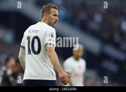 London, Großbritannien. 12.. November 2022. Harry Kane von Tottenham Hotspur während des Spiels der Premier League im Tottenham Hotspur Stadium, London. Bildnachweis sollte lauten: Paul Terry/Sportimage Kredit: Sportimage/Alamy Live News Stockfoto