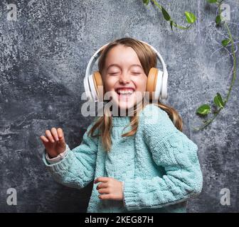 Ich liebe Musik und Tanz immer Stockfoto