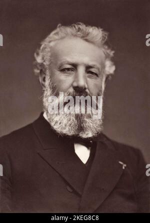 Jules Verne, von Étienne Carjat Stockfoto