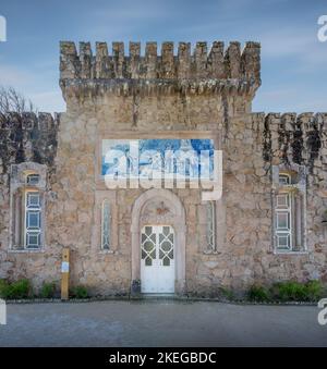 Gewächshaus auf Quinta da Regaleira - Sintra, Portugal Stockfoto