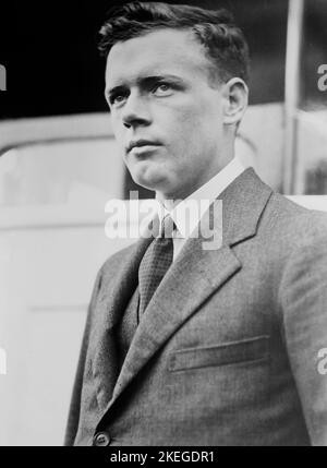Charles Lindbergh Porträt 1923 - Bains News Service Foto Stockfoto