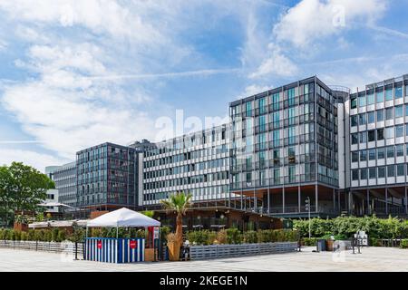 Jussieu Campus der Universität Pierre und Marie Curie, UPMC, im 5. Arrondissement Stockfoto