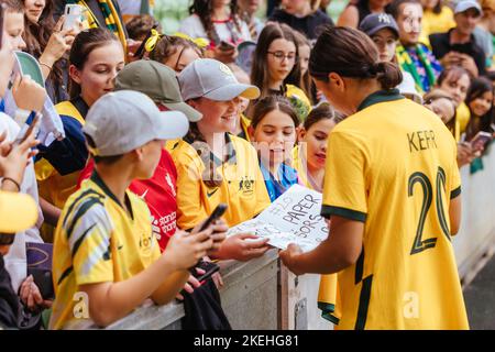 2022 International Freundlich Australien Vs Schweden Stockfoto