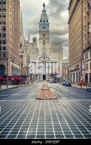 Philadelphia's City Hall, PA, USA Stockfoto